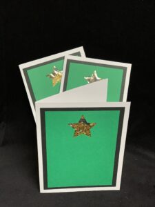 Green Holiday Card